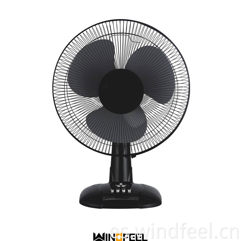 Ventilador de mesa pequeño eléctrico de enfriamiento decorativo de función de alta velocidad de verano de plástico agradable de estilo nuevo flexible de 16 pulgadas